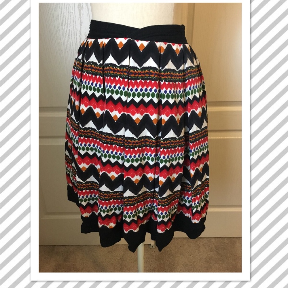 Anthropologie Fei Denpasar Pleated skirt